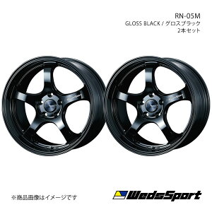 wedssport/RN-05M SC 40n zC[ 2{Zbg 0072918×2y19×8.5J 5-114.3 INSET38 GLOSS BLACKz