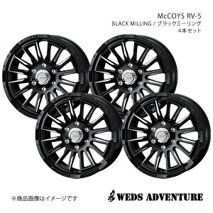 WEDS-ADVENTURE/McCOYS RV-5 nCG[XS 200n zC[ 4{Zbg 0040985×4y17×6.5J 6-139.7 INSET38 BLACK MILLINGz