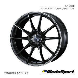 wedssport/SA-25R NE 200n 4|bgLp[ ^CTCY(225/40-19) zC[ 1{ 0073820y19×8.5J 5-114.3 INSET45 METAL BLACK/Fz