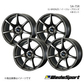 WedsSport/SA-75R カローラルミオン 150系 アルミホイール4本セット【18×7.5J 5-114.3 INSET45 EJ-BRONZE】0074005×4