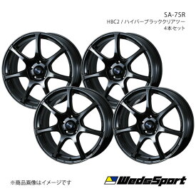 WedsSport/SA-75R IS 30系 アルミホイール4本セット【17×7.5J 5-114.3 INSET45 HBC2】0074026×4