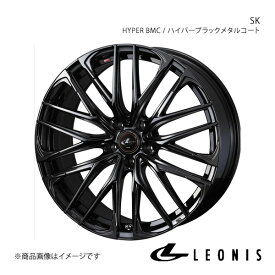 LEONIS/SK アコードワゴン CM1/CM2/CM3 アルミホイール4本セット【18×7.0J 5-114.3 INSET55 HYPER BMC】0040967×4