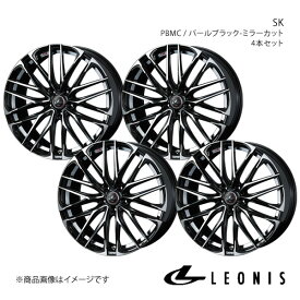 LEONIS/SK ステップワゴン RP6/RP7/RP8 アルミホイール4本セット【19×8.0J 5-114.3 INSET43 PBMC】0038341×4