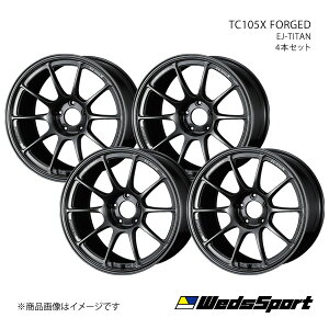 wedssport/TC105X FORGED }[NXWI 10n zC[ 4{Zbg 0073957×4y18×8.5J 5-114.3 INSET32 EJ-TITANz