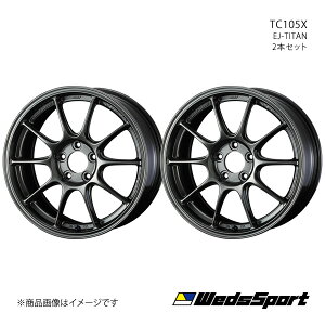 wedssport/TC105X W[N F15 zC[ 2{Zbg 0073532×2y18×8.0J 5-114.3 INSET45 EJ-TITANz
