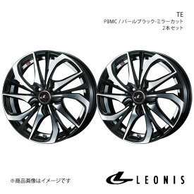 LEONIS/TE ルクラ L450系 アルミホイール2本セット【16×5.0J 4-100 INSET45 PBMC】0038746×2