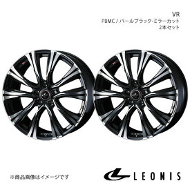 LEONIS/VR ヴェルファイア 20系 アルミホイール2本セット【19×8.0J 5-114.3 INSET35 PBMC】0041280×2