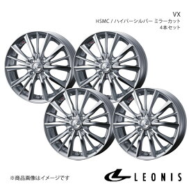 LEONIS/VX コルト Z2#A アルミホイール4本セット【14×5.5J 4-100 INSET40 HSMC】0033232×4