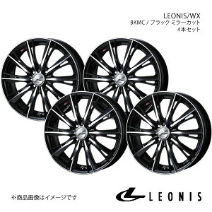 LEONIS/WX MAZDA2 DJn zC[ 4{Zbg 0033881×4y17×7.0J 4-100 INSET45 BKMCz