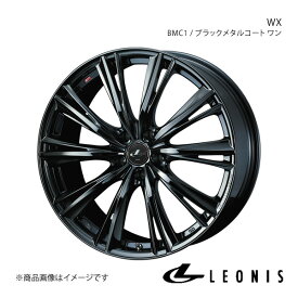 LEONIS/WX ステップワゴン RP6/RP7/RP8 アルミホイール1本【19×8.0J 5-114.3 INSET48 BMC1(ブラックメタルコート ワン)】0039272