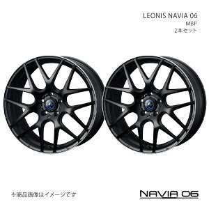 LEONIS NAVIA 06 IjX iBA[VbNX zC[ 2{Zbg 0037611×2 y17×6.5J 5-114.3 INSET53 MBPz