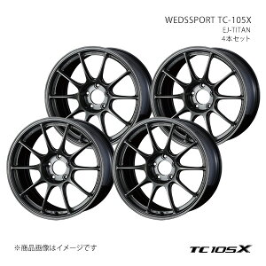 WEDSSPORT TC-105X EFbYX|[c eB[V[ C`}S GbNX zC[ 4{Zbg 0073642×4 y18×9.0J 5-120 INSET45 EJ-TITANz