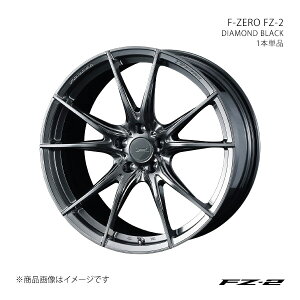 F-ZERO FZ-2 Gt[ J[c[O 210n/A10n ^CTCY(225/40-18) A~zC[1{Pi 0038999y18×7.5J 5-100 INSET45 DIAMOND BLACKz