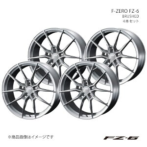 F-ZERO FZ-6 Gt[bgVbNX zC[ 4{Zbg 0041884×4 y20×8.5J 5-114.3 INSET30 BRUSHEDz