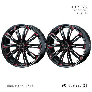 LEONIS GX AEg_[ GFEGGn(dp[LOu[L) A~zC[ 2{Zbg 0039390×2y19×8.0J 5-114.3 INSET43 BK/SC(RED)z