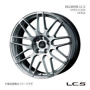DELMORE LC.S GV[GX LBX H10n MORIZO-RR A~zC[1{Pi 0041653y17×7.0J 5-114.3 INSET40 HYPER SILVER nCp[Vo[z