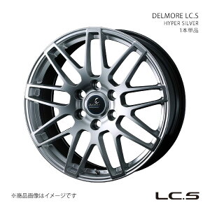 DELMORE LC.S GV[GX LX 300n/LX600/700h A~zC[1{Pi 0041097y20×8.0J 6-139.7 INSET55 HYPER SILVER nCp[Vo[z