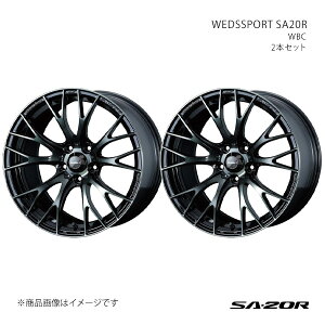 WEDSSPORT SA20R �E�F�b�Y�X�|�[�c �G�X�G�[�j�[�}���A�[�� �z�C�[�� 2�{�Z�b�g 0072747×2 �y18×9.5J 5-114.3 INSET38 WBC�z