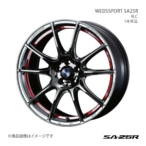 WEDSSPORT SA25R ウェッズスポーツ エスエーニーゴーアール ホイール 1本単品 0073834 【18×7.5J 5-100 INSET45 RLC】