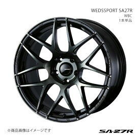 SA27R エスエーニーナナアール ハリアー 80系/4WD(PHEV除く) アルミホイール1本単品 0074175【18×8.0J 5-114.3 INSET42 WBC】
