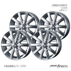 JOKER SPIRITS W[J[ Xsbc zC[ 4{Zbg 0040121×4 y13×4.5J 4-100 INSET50 SILVERz