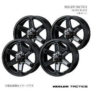 KEELER TACTICS L[[ ^NeBNX zC[ 4{Zbg 0039735×4 y18×8.0J 6-139.7 INSET25 GLOSS BLACKz