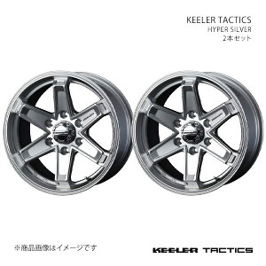 KEELER TACTICS L[[ ^NeBNX zC[ 2{Zbg 0042112×2 y18×7.5J 6-139.7 INSET46 HYPER SILVERz