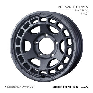 MUD VANCE X TYPE S �}�b�h���@���X �G�b�N�X �^�C�v�G�X �z�C�[�� 1�{�P�i 0041609 �y15×4.5J 4-100 INSET45 FLINT GRAY�z