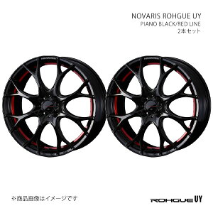 NOVARIS ROHGUE UY m@XE[O [C zC[ 2{Zbg 0042158×2 y14×4.5J 4-100 INSET45 PIANO BLACK/RED LINEz