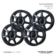VELVA WONDER ヴェルヴァ ワンダー ホイール 4本セット 0042317×4 【12×3.50B 4-100 INSET45 DEEP META…