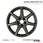 WORK EMOTION T7R ミニ (F54) CLUBMAN COOPER S DBA-LN20 1ピース ホイール 1本【18×7.5J 5-112 INSET53 マットカーボン】