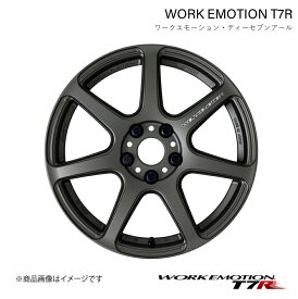 WORK EMOTION T7R スズキ ワゴンR スティングレー CBA-MH22S 1ピース ホイール 1本【16×5.5J 4-100 INSET45 マットカーボン】