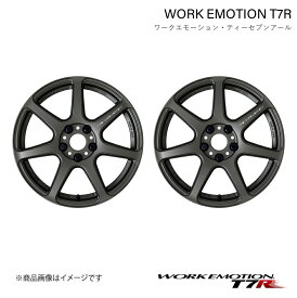 WORK EMOTION T7R スバル WRX S4 DBA-VAG 1ピース ホイール 2本【18×7.5J 5-114.3 INSET38 マットカーボン】