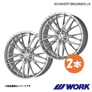 WORK ���[�N �z�C�[�� 2�{ �V�����@�[�g �u���l��LX 1�s�[�X �Z���i 2WD 5BA-FC28�y18×7.5J 5-114.3 INSET48 GBS�zSCHWERT BRUNNEN LX