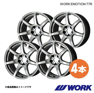 WORK ���[�N �z�C�[�� 4�{ ���[�N�G���[�V����T7R 1�s�[�X ���[�� DBA-LA150S(�^�[�{)�y16×5.5J 4-100 INSET45 GTS�zWORK EMOTION T7R