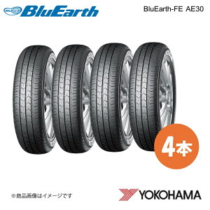 YOKOHAMA Rn}^C Vԑ^C BluEarth-FE AE30A 155/65R14 75S 4{ ~crV ekNXEV B5AW R4387