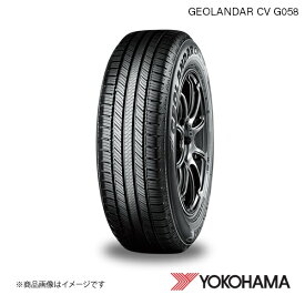 245/55R19 2本 ヨコハマタイヤ GEOLANDAR CV G058 SUV用 タイヤ H YOKOHAMA R5675