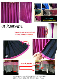 （国産）プリーツ式遮光性カーテンI (サイドカーテン)【巾100cm×丈80cm】x2枚入【送料無料】トラック用カーテン・トラック用品