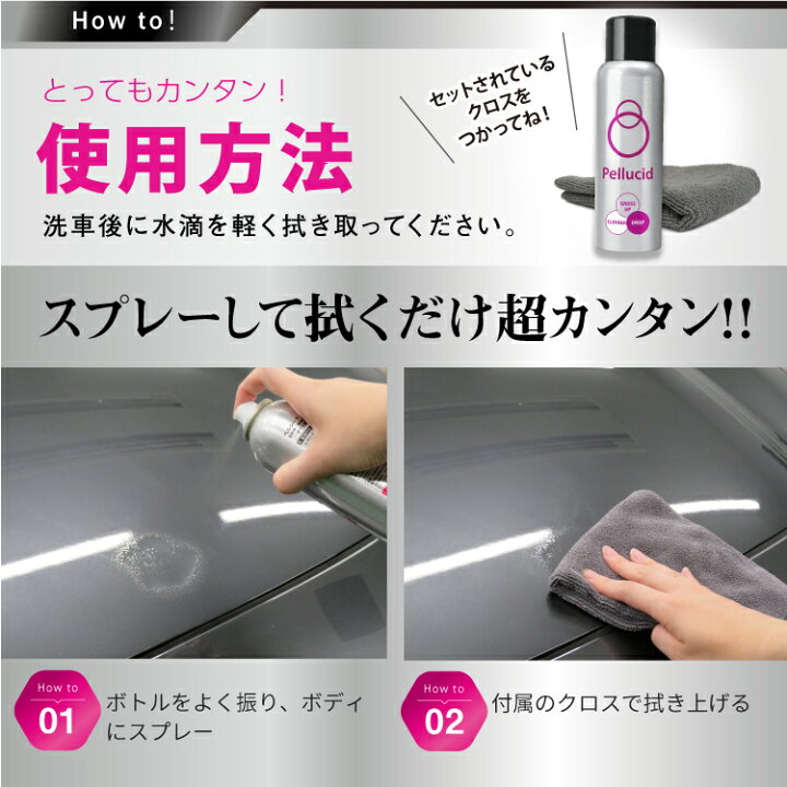 市場 オールインワンタイプ 一緒に使うと便利なセット 車用コーティング剤 150ml グロスアップコート Pcd 41 ペルシード