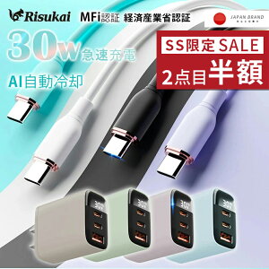 SS 2_ڔz!iphone16e [dP[u iPhone[d  30w}[d PSEF ACA_v^[ A_v^[ USB RZg TYPE-C[dR[h } P[uZbg Lightning P[u ipad [d VR