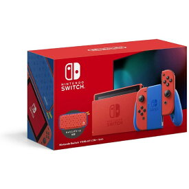 【新品在庫処分保証対象外】Nintendo Switch マリオレッド×ブルー セット 任天堂 ゲーム本体