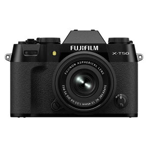 FUJIFILM X-T50 XC15-45mm�����Y�L�b�g [�u���b�N] �x�m�t�C���� �f�W�^����჌�t�J����