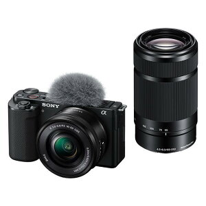 VLOGCAM ZV-E10Y �\�j�[ �_�u���Y�[�������Y�L�b�g [�u���b�N] �f�W�^����჌�t�J����