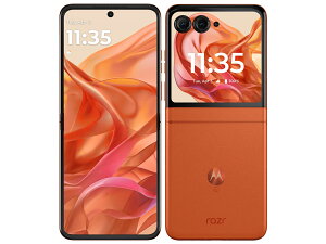 motorola razr 50 SIM�t���[ [�X�v���b�c�I�����W] �X�}�[�g�t�H���E�g�ѓd�b