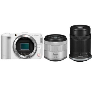 EOS R50 V �_�u���Y�[���L�b�g [�z���C�g] CANON �f�W�^����჌�t�J����