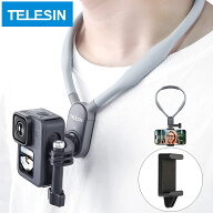 TELESIN POVネックレス式マウント Lサイズ Osmo Action 3/4/5 Pro insta360 ace pro 2 GoPro HERO13/12/1…