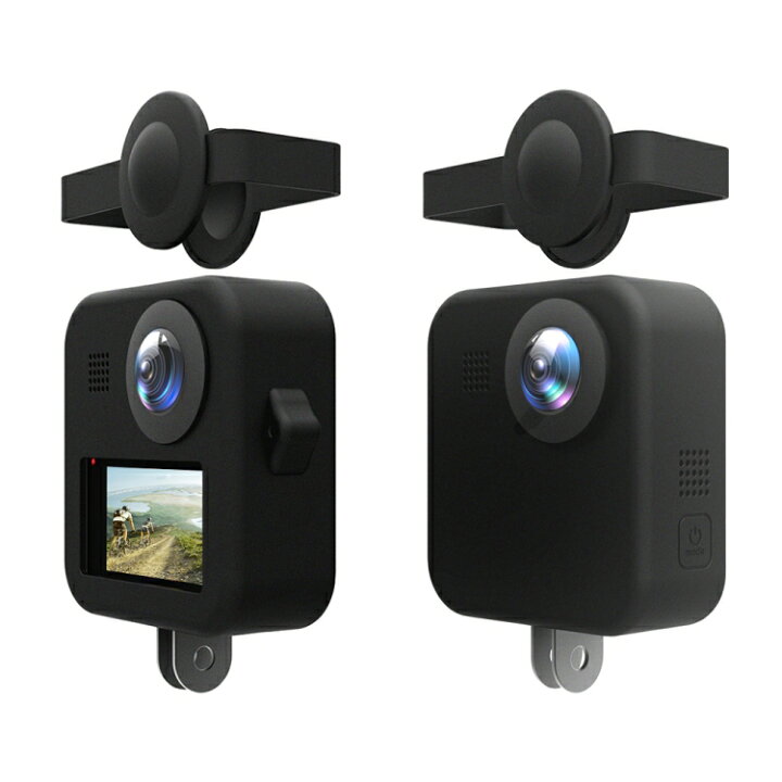 楽天市場】GOPRO MAX専用 シリコン 本体カバー＋レンズカバーセット 