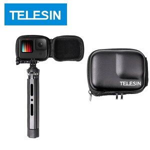 TELESIN GoPro P[X Gopro HERO13 HERO12 HERO11 black HERO10 Black HERO9 Black RpNg یJo[ obO S[vP[X S[v 9 GoproHERO9ANZT[ GoPro12 11 10 T55