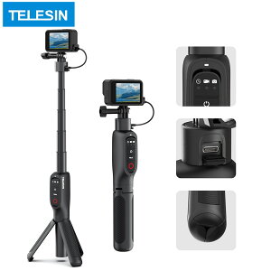 TELESIN GoProp 4in1@\B_ 5000mAhobe[nh Or Ř^ HERO 13/12/11/10/9/MAXΉ USB-C[d 6ԘAgp Lk 360°] ~ߐ݌v