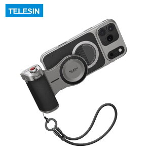 TELESIN iPhone17 Pro Max }Olbg JObv & pP[X Zbg BObv iphone Jnh APP BluetoothR ʎ Y[@\ iKVb^[ X}zX^h 1/4"